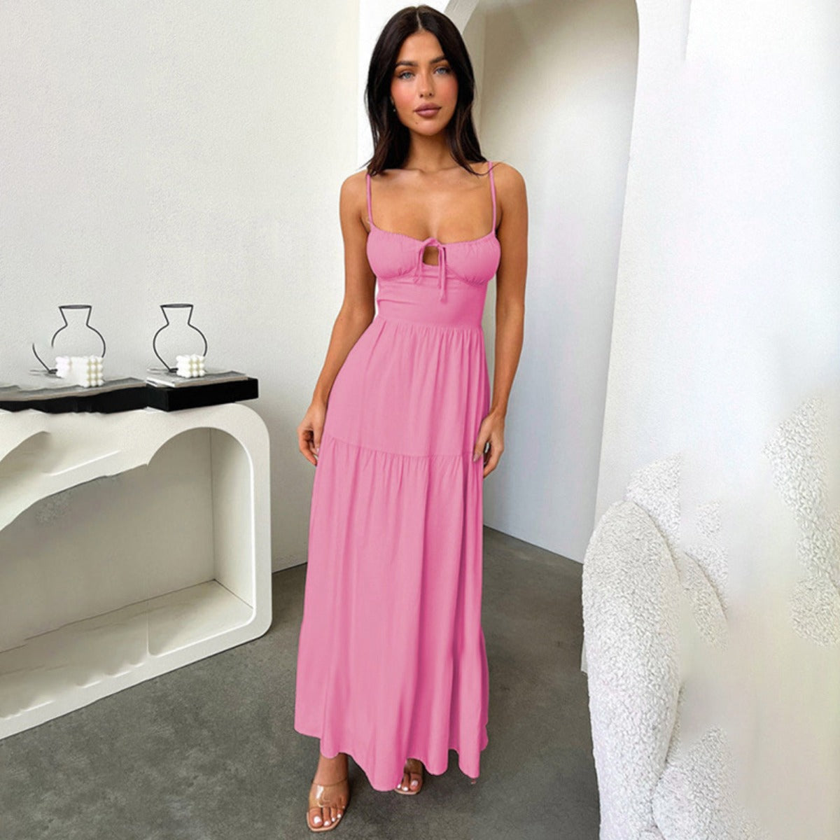 R&B | Kleid mit Hosenträgern und Neckholder