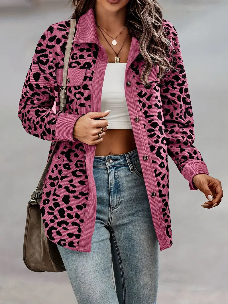 R&B | Leopardjacke für Auffällige Outfits