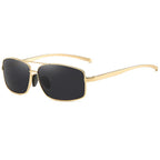 R&B | Vintage Square Aluminium Magnesium Polarisierte Sonnenbrille