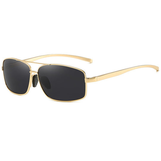 R&B | Vintage Square Aluminium Magnesium Polarisierte Sonnenbrille