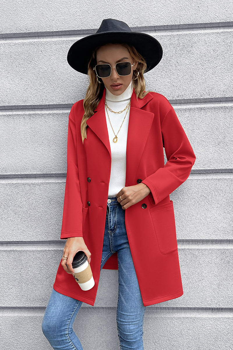 R&B | Reverskragen Langarm Blazer
