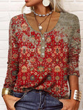 R&B | Eleganter Pullover mit Aztekenmuster