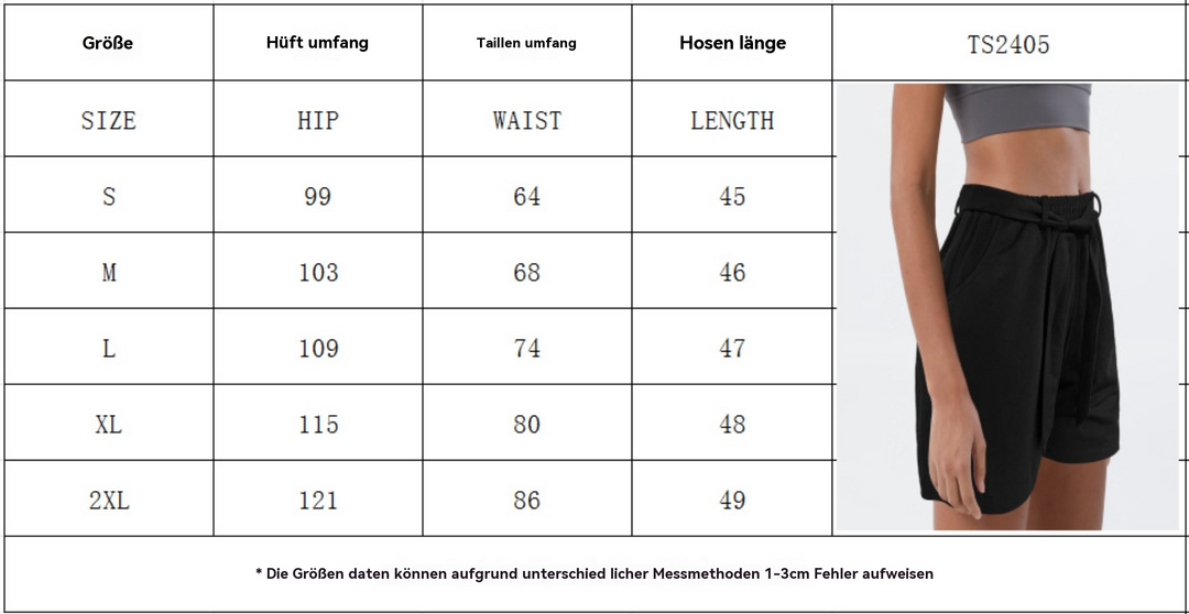 R&B | Mode Sport einfarbig einfache Schnürshorts