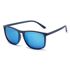 R&B | UV-Schutz quadratische polarisierte Sonnenbrille mit großem Rahmen