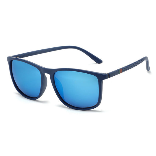 R&B | UV-Schutz quadratische polarisierte Sonnenbrille mit großem Rahmen
