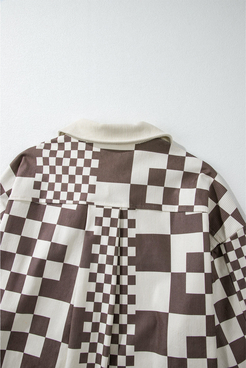R&B | Skakternet Hemdjacke Baumwollmischung Modern und Stilvoll