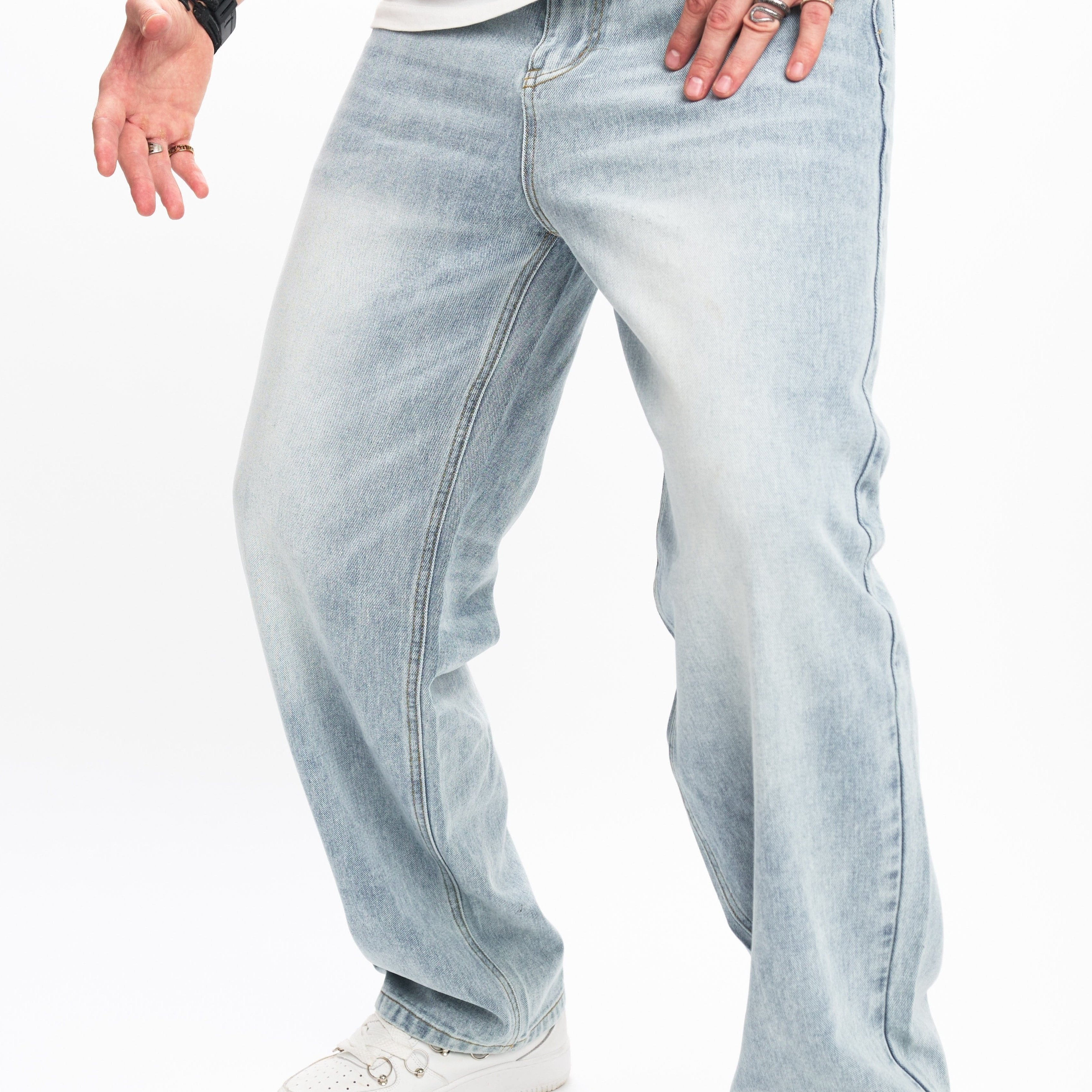 R&B | Bequeme Herrenjeans mit Lockerer Passform