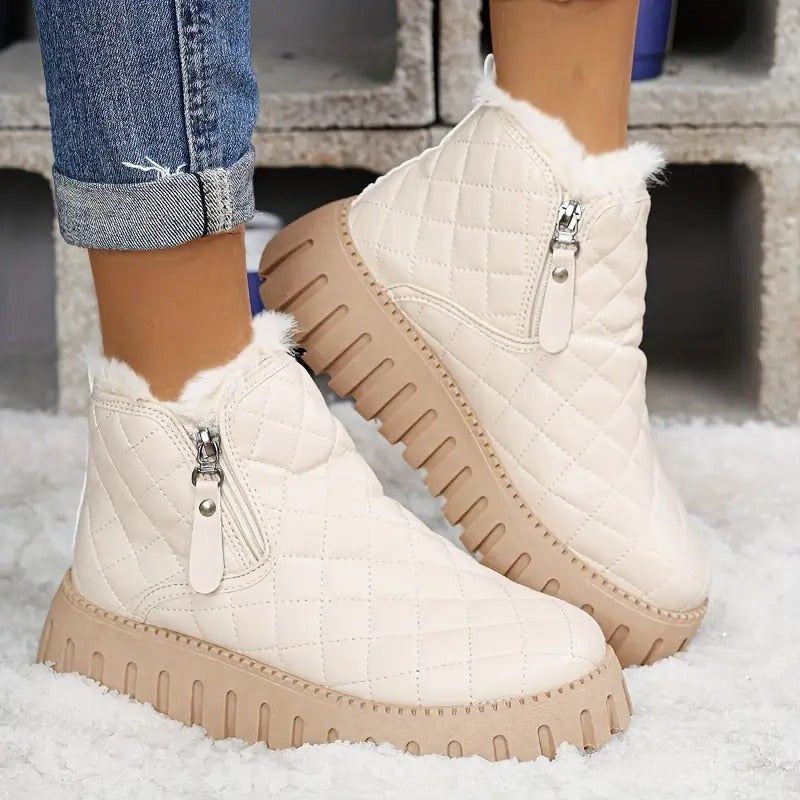 Warme Damen-Schneestiefel R&B R&B