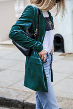 R&B | Blazer aus Samt im Streetstyle