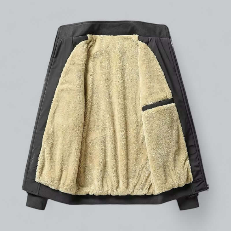 R&B | Herren Wasserabweisende Fleece Winterjacke