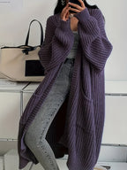 R&B | Strickcardigan mit Gürtel für Damen