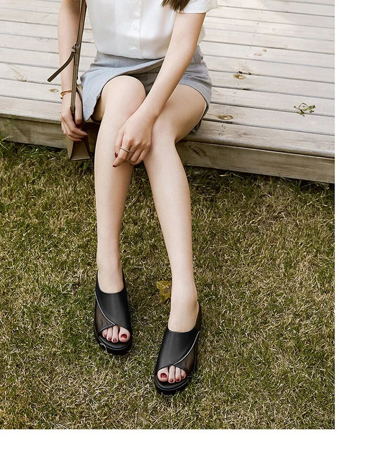 R&B | Orthopädische Keil-Sandalen