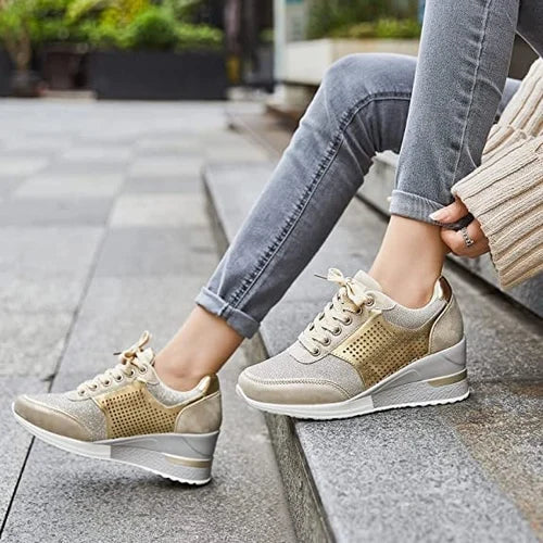KomfortTurnschuhe Mit Atmungsaktivität Und MetallicAkzenten R&B