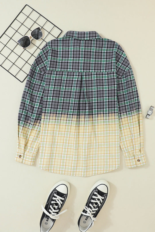 R&B | Patchwork Cam Jacket in Checkered Cotton Blend Trendy und Unique