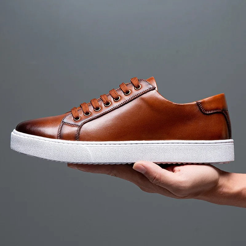 R&B | Leren Herren Sneaker