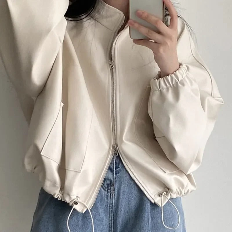 R&B | Hip-Hop PU-Lederjacke