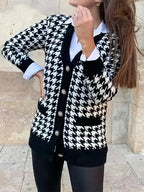 R&B | Strickjacke mit Knopfverschluss