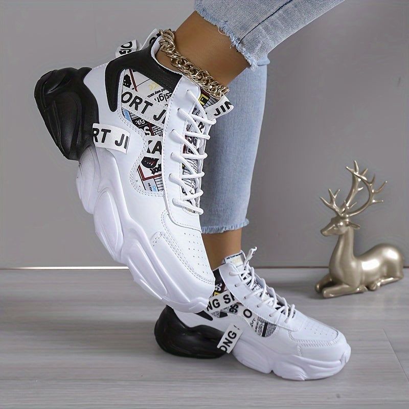 Bequeme, rutschfeste Knöchelsneaker mit Schnürsenkeln R&B