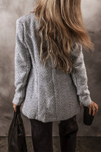 R&B | Heringsmuster Jacke Wollmischung Klassisch und Komfortabel