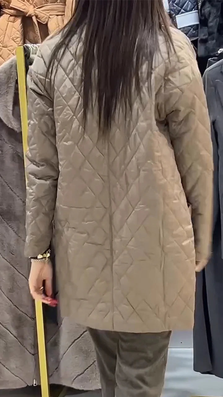 R&B | Damen-Baumwolljacke mit Revers