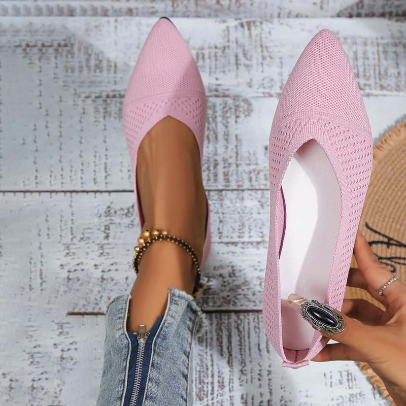 Atmungsaktive Spitzzehen-Schuhe R&B