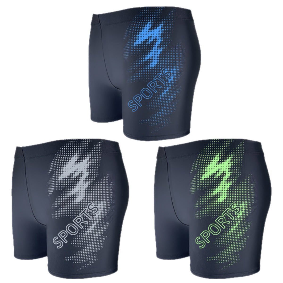 R&B | Schnell trocknende Badehose mit flachem Winkel
