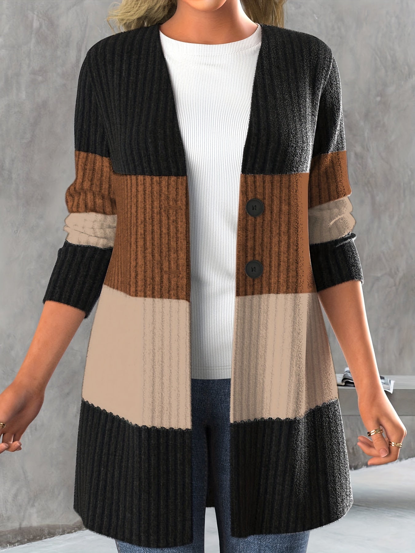 R&B | Modische und Mühelose Strickjacke