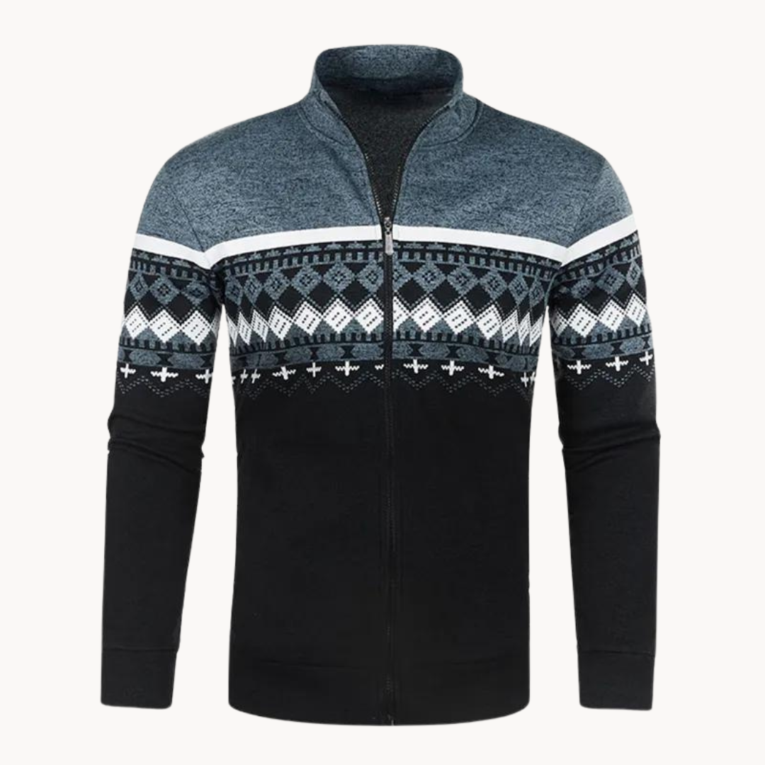 R&B | Gestrickte Strickjacke
