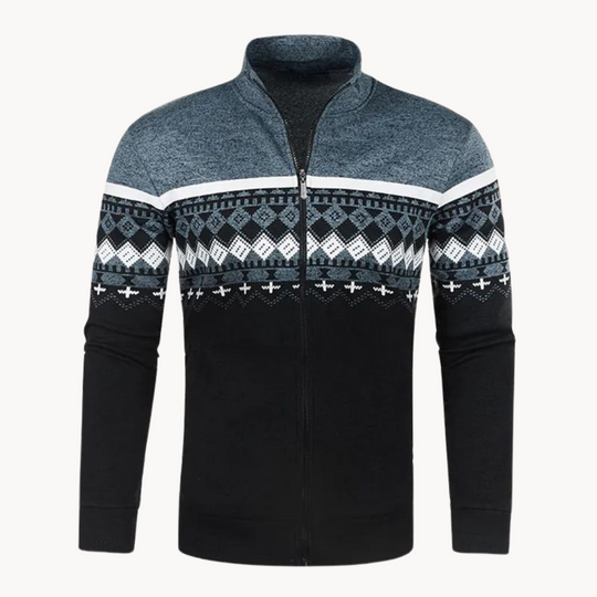 R&B | Gestrickte Strickjacke