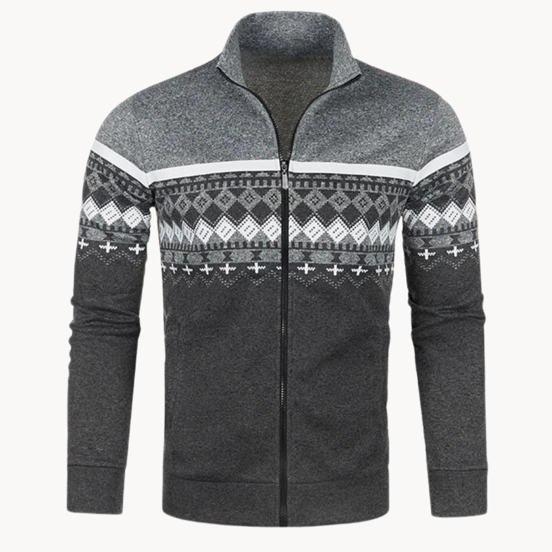 R&B | Gestrickte Strickjacke