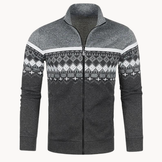 R&B | Gestrickte Strickjacke