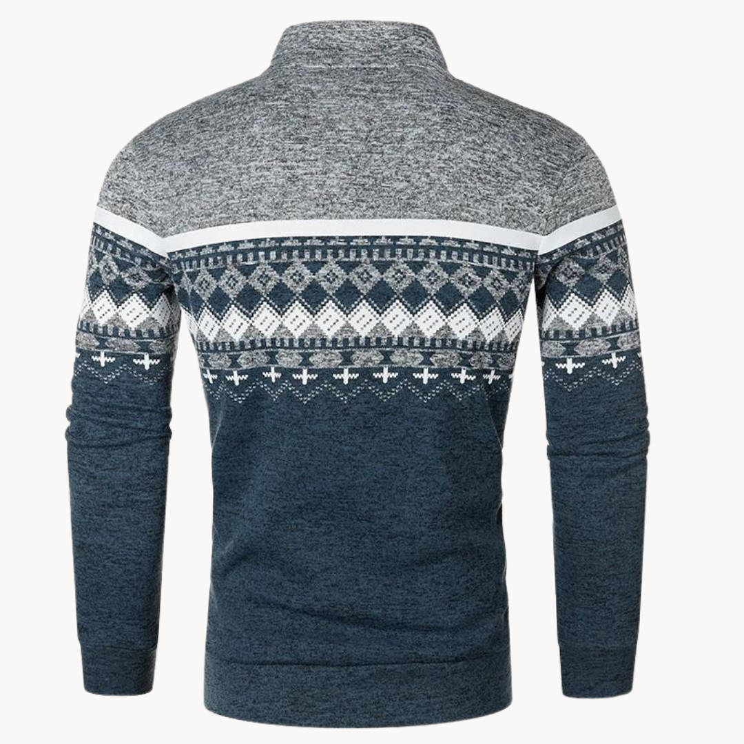 R&B | Gestrickte Strickjacke