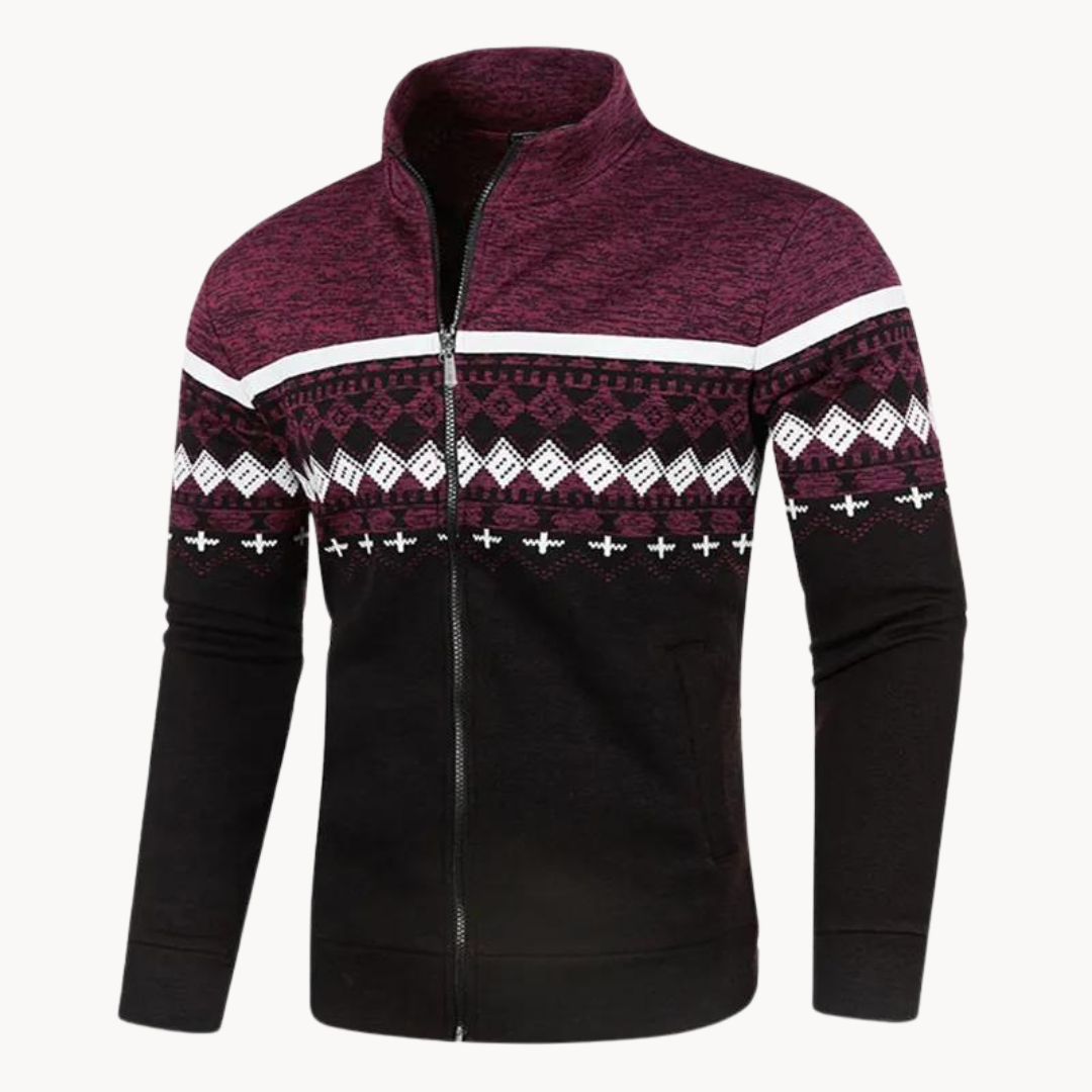 R&B | Gestrickte Strickjacke