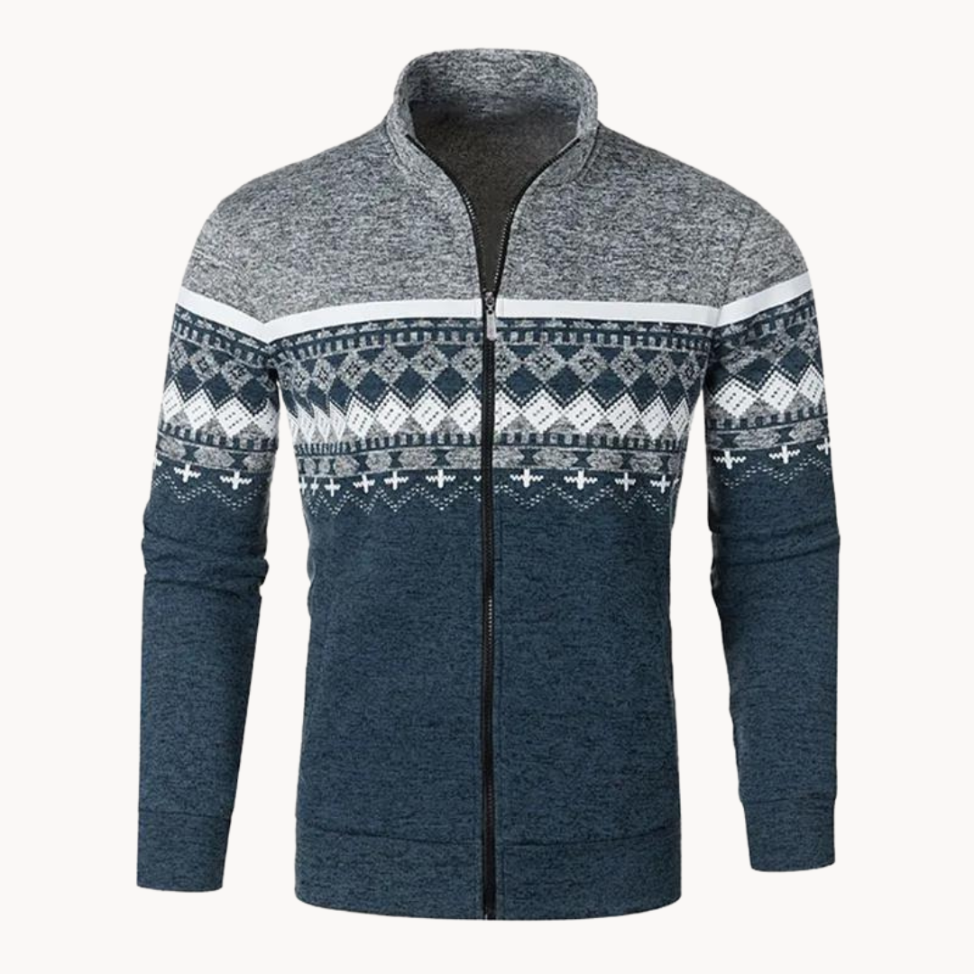 R&B | Gestrickte Strickjacke