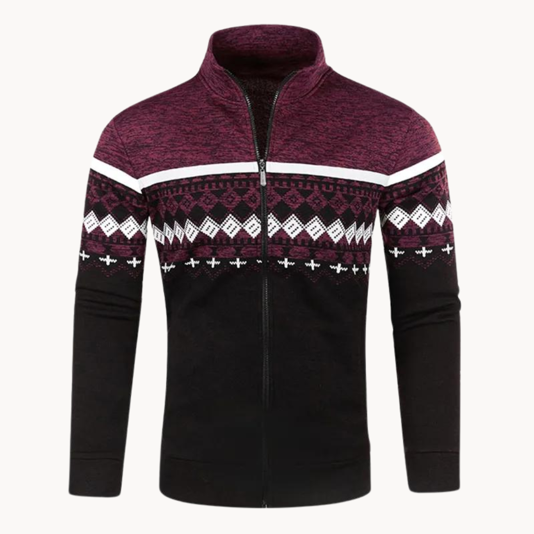R&B | Gestrickte Strickjacke