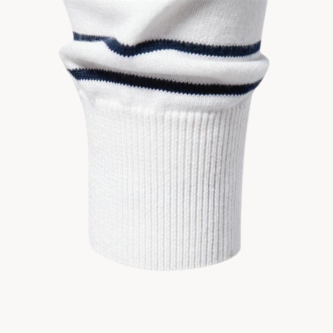 R&B | Baumwollpullover mit Streifenmuster