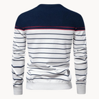 R&B | Baumwollpullover mit Streifenmuster