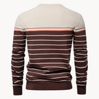 R&B | Baumwollpullover mit Streifenmuster