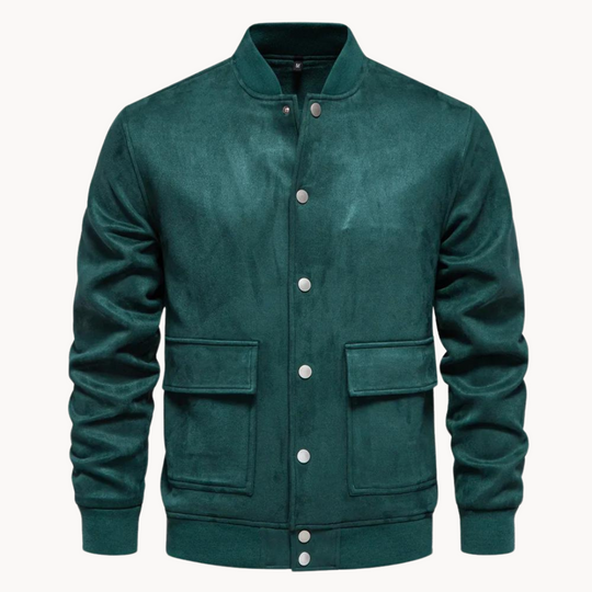 R&B | Bomberjacke Aus Wildleder für Herren