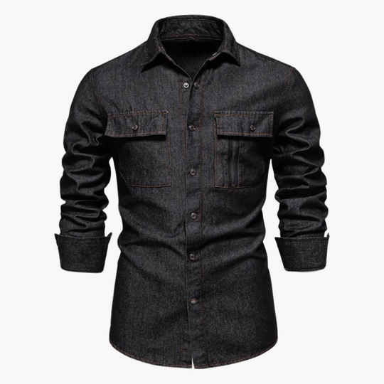 R&B | Jeanshemd mit Lockerer Passform
