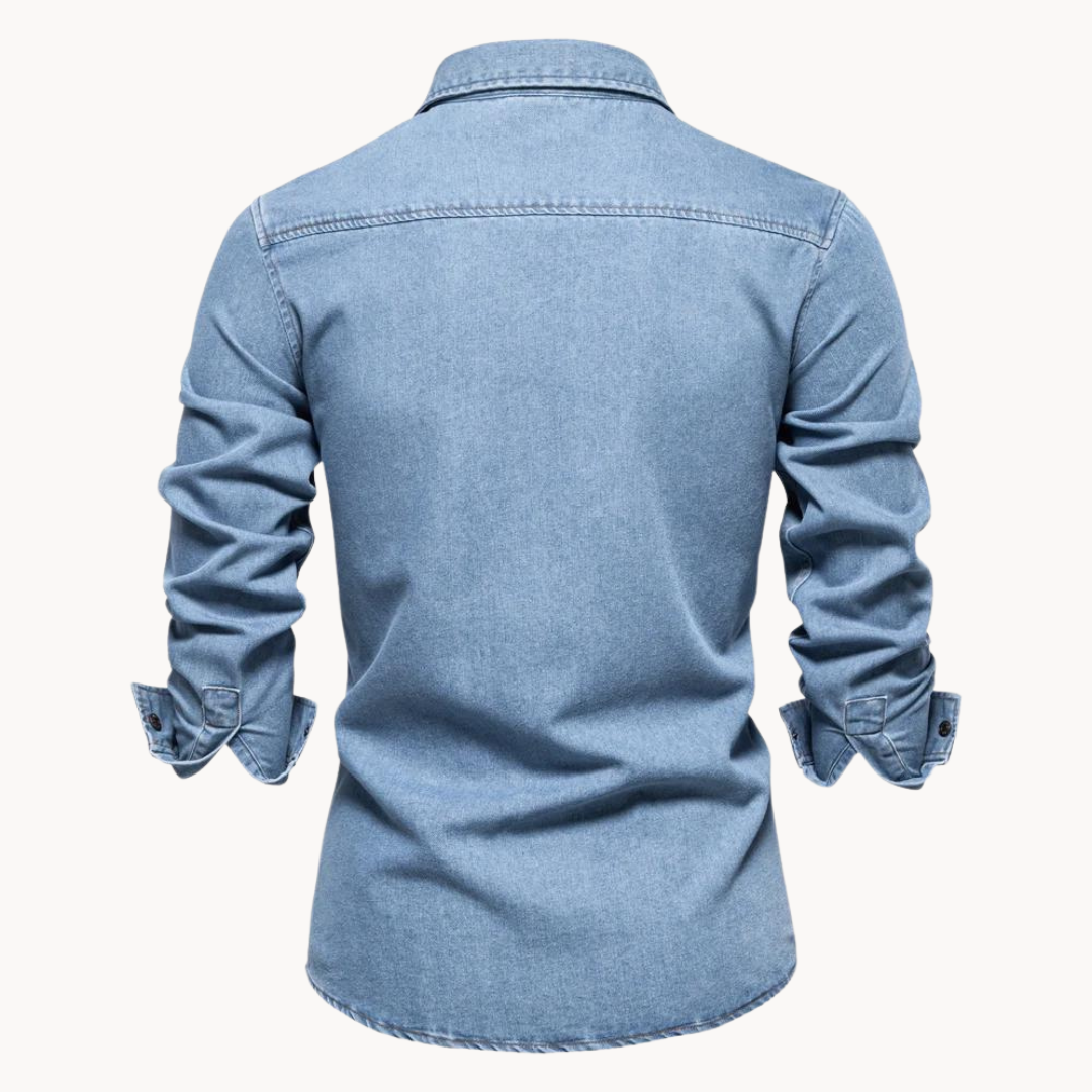 R&B | Jeanshemd mit Lockerer Passform
