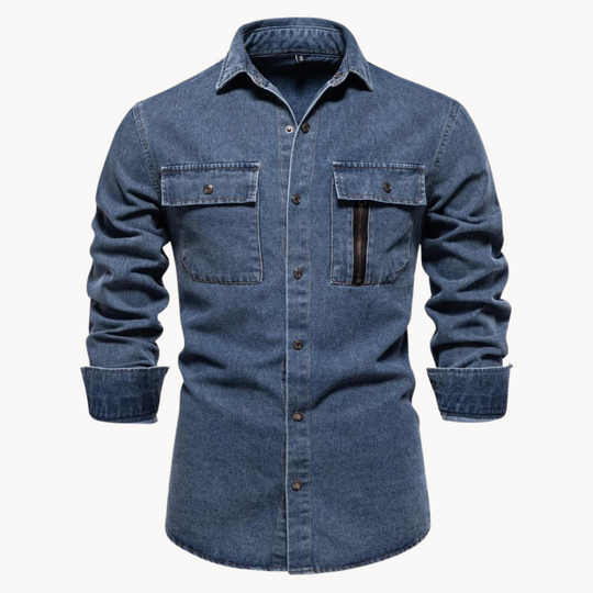R&B | Jeanshemd mit Lockerer Passform