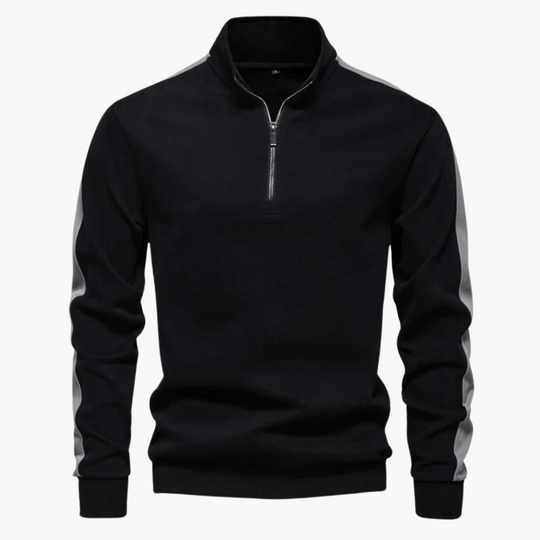 R&B | Premium Pullover mit Viertelreißverschluss