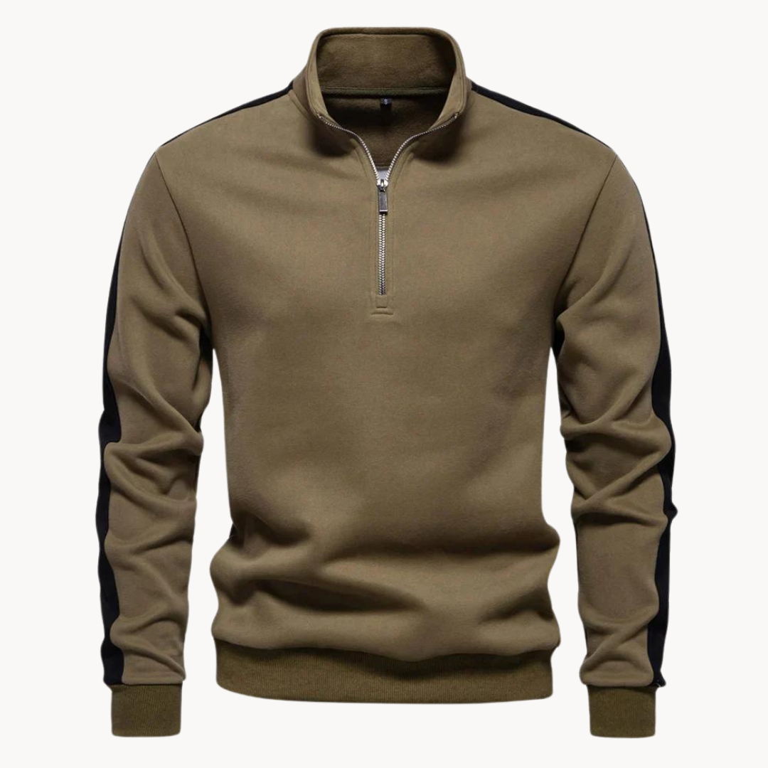 R&B | Premium Pullover mit Viertelreißverschluss