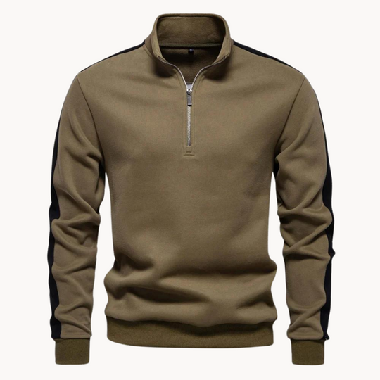 R&B | Premium Pullover mit Viertelreißverschluss