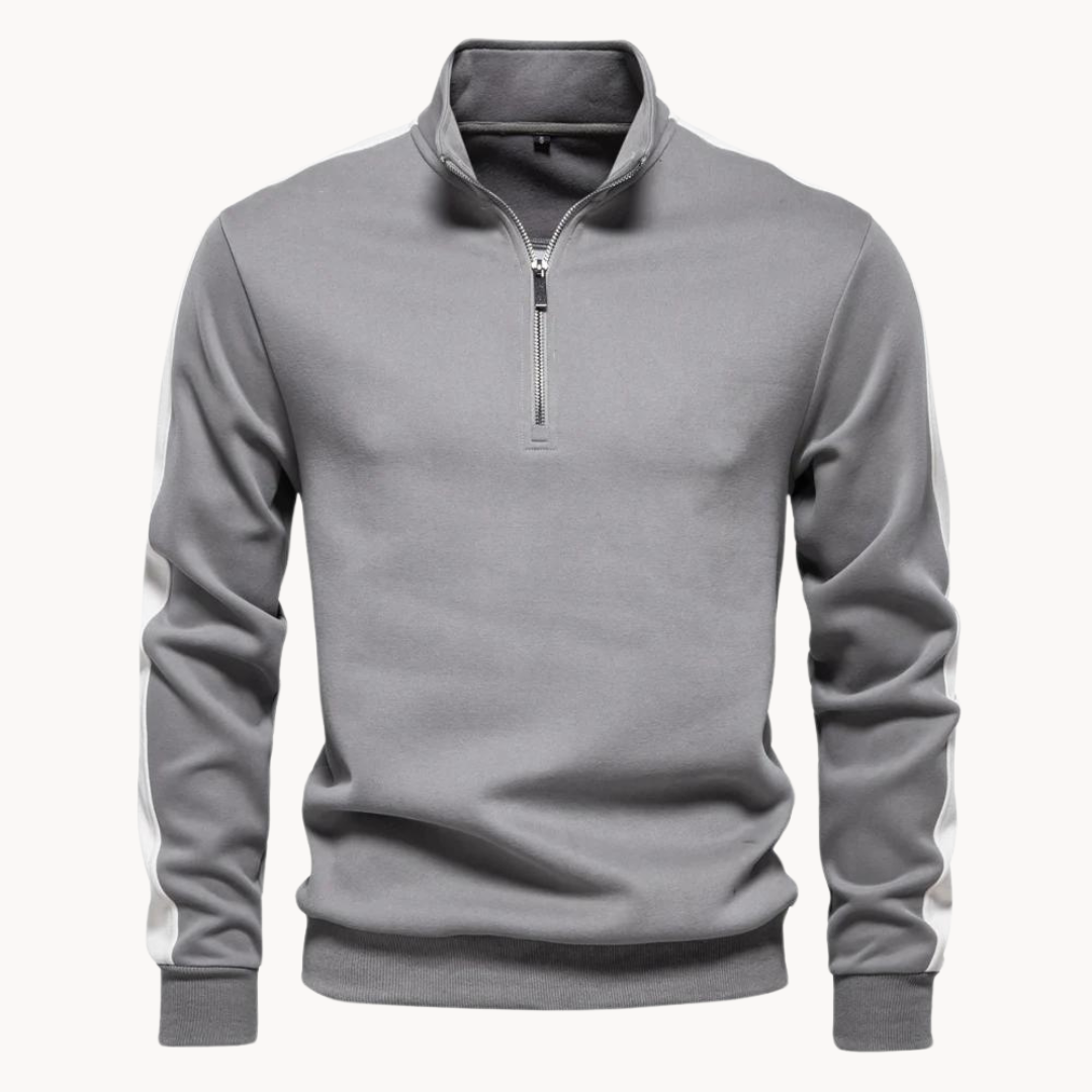 R&B | Premium Pullover mit Viertelreißverschluss