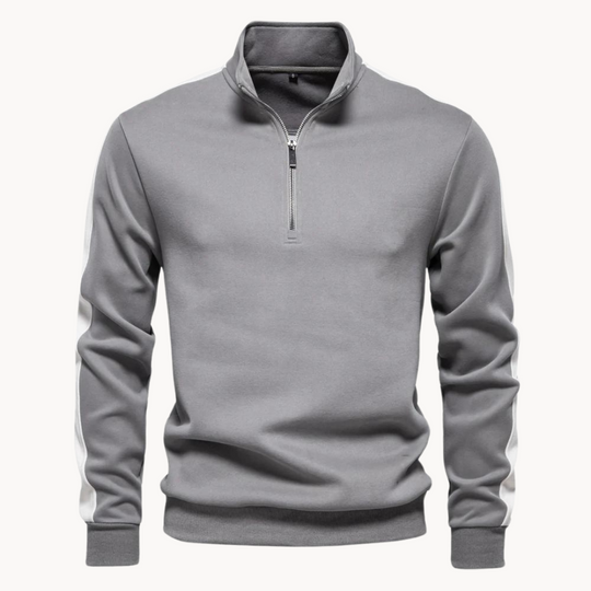 R&B | Premium Pullover mit Viertelreißverschluss
