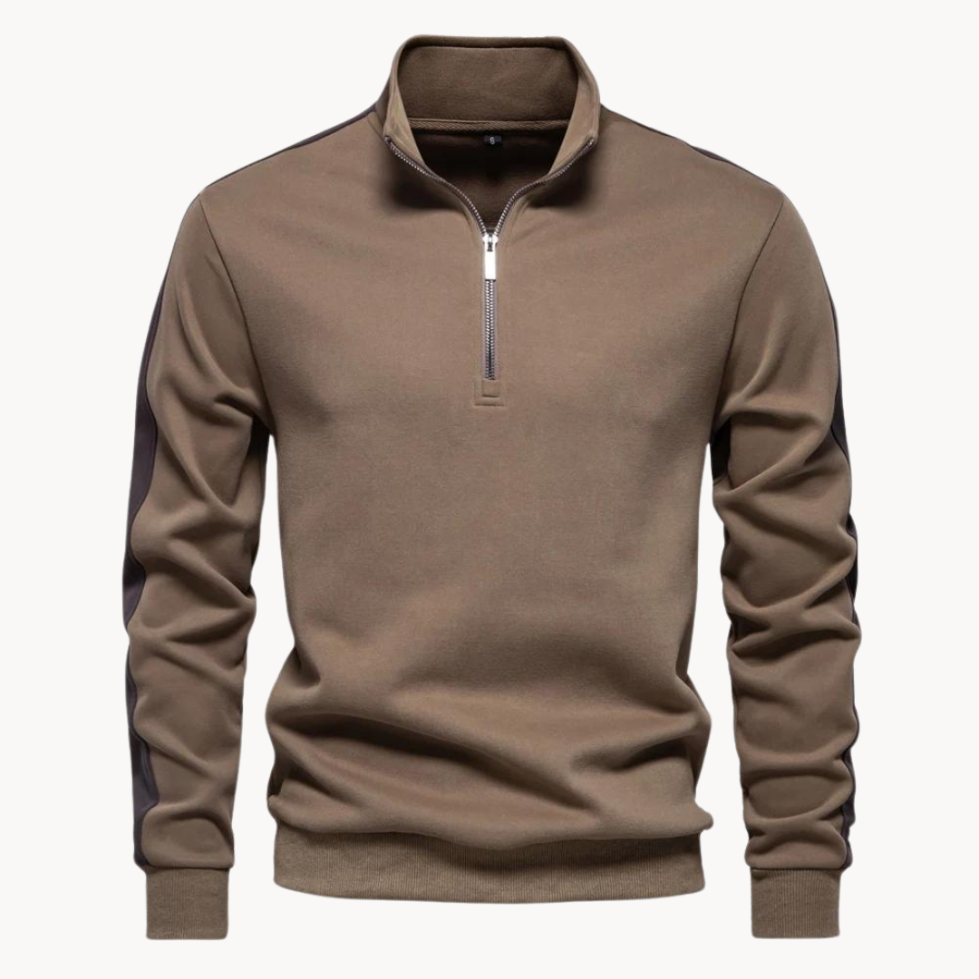 R&B | Premium Pullover mit Viertelreißverschluss