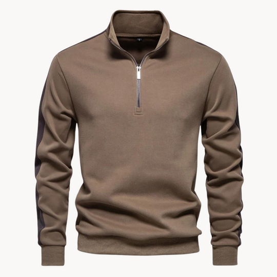 R&B | Premium Pullover mit Viertelreißverschluss
