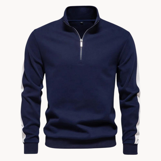 R&B | Premium Pullover mit Viertelreißverschluss